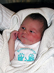 Alex at 1 day old