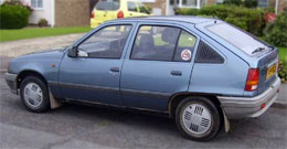 Vauxhall Astra, circa 1989