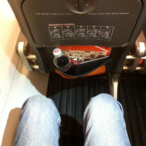 Easyjet new seats legroom