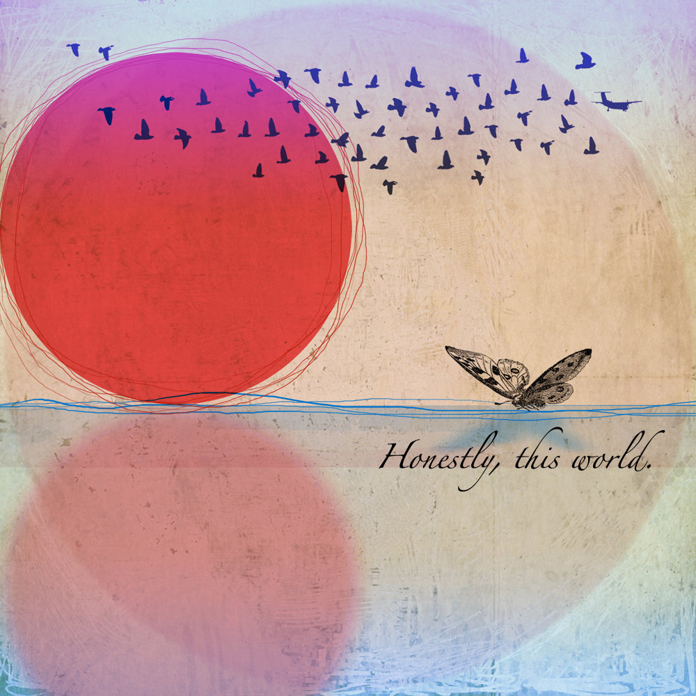 Album cover for Honestly, This World by The Moth & The Mirror